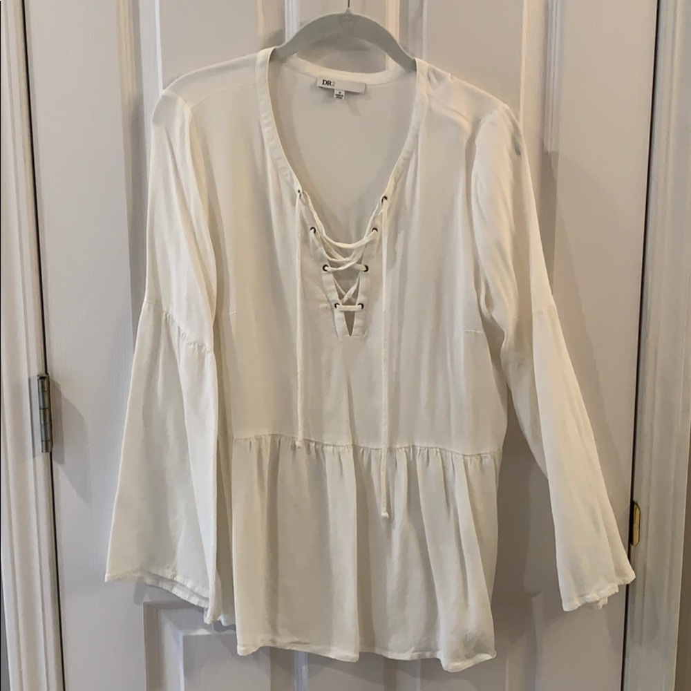 Boho peplum blouse